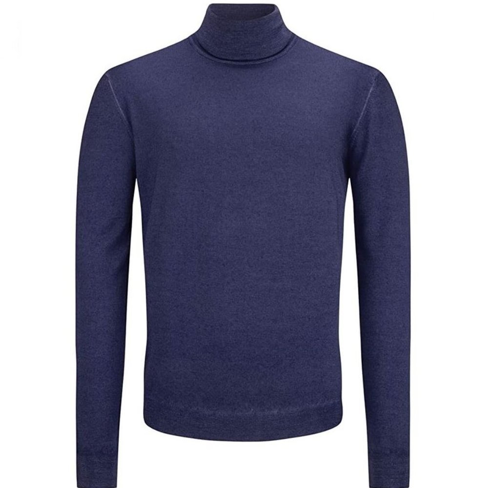 Bugatchi Men's Solid Turtleneck Sweater